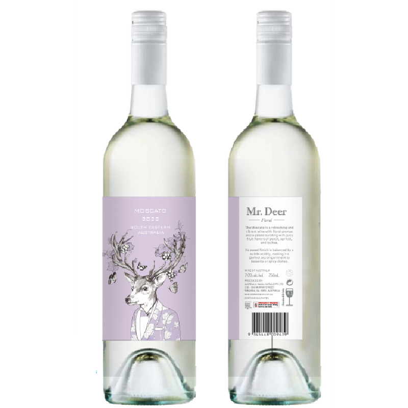 Mr. Deer Moscato bottle