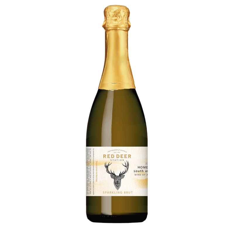 Red Deer Station Homestead Sparkling Brut bottle