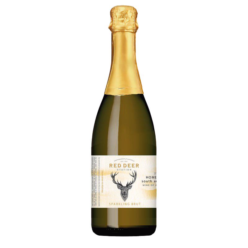 Red Deer Station Homestead Sparkling Brut bottle