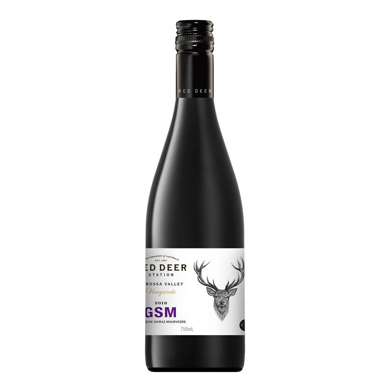 Red Deer Station Vineyards GSM bottle